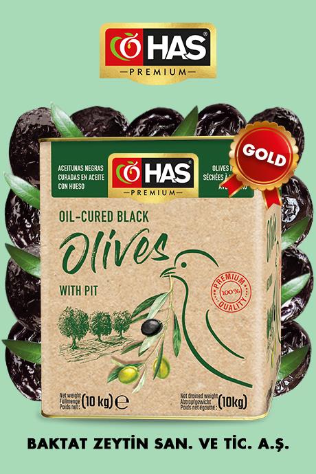 Yağlı Sele Siyah Zeytin  Gold 10/1