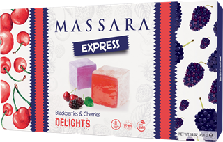 Express Böğürtlen ve Kirazlı Lokum 454 gr