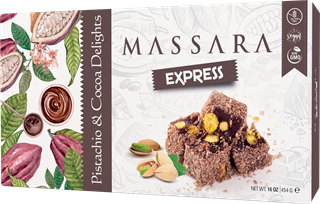 Express Fıstıklı & Kakaolu Lokum 454 gr 