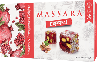 Express Fıstıklı & Narlı Lokum 454 gr