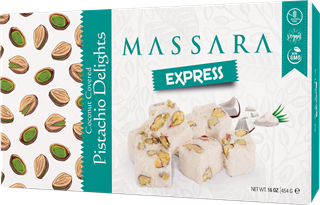 Express Hindistan Cevizli Fıstıklı Lokum 454 gr 
