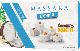 Express Hindistan Cevizli Lokum 454 gr 