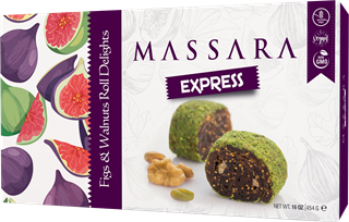 Express İncirli Cevizli Lokum 454 gr 