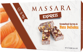 Express Karamelize Havuç ve Fındıklı Lokum 454 gr 