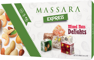 Express Karışık Kuruyemişli Lokum 454 gr 