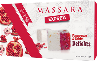 Express Nar ve Kuru Üzümlü Lokum 454 gr 