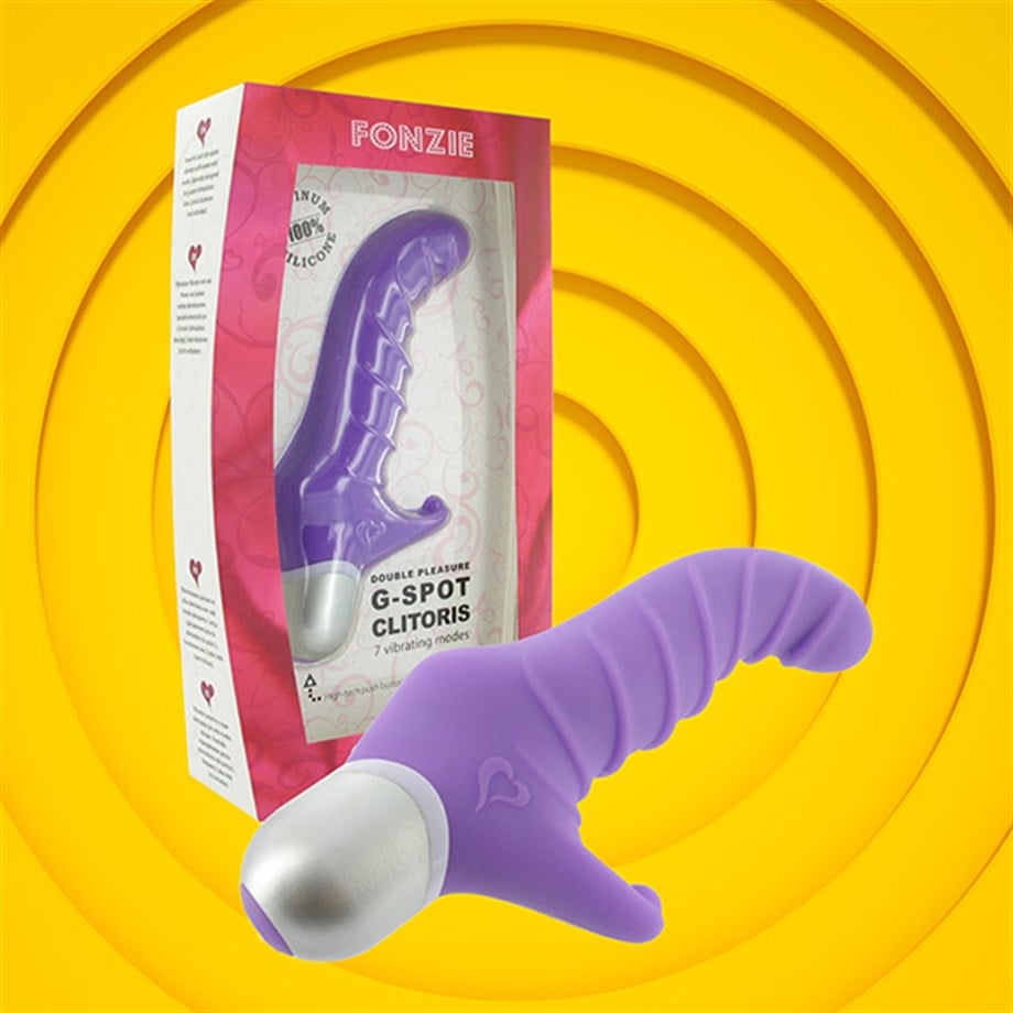FONZIE MOR TAVŞAN VİBRATOR - FEELZTOYS