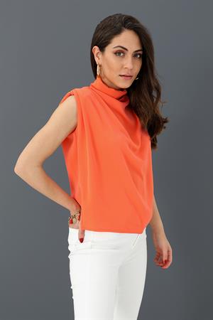 Bluz Kolsuz Degaje Yaka - NarÇiçeği