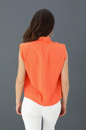 Bluz Kolsuz Degaje Yaka - NarÇiçeği