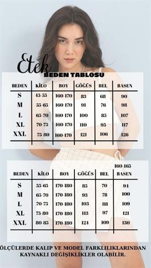 Çiçek Desenli Yandan Bağlamalı Etek - Kırmızı