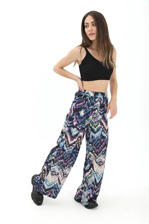 Dalga Desenli Pantolon - SaksMavisi