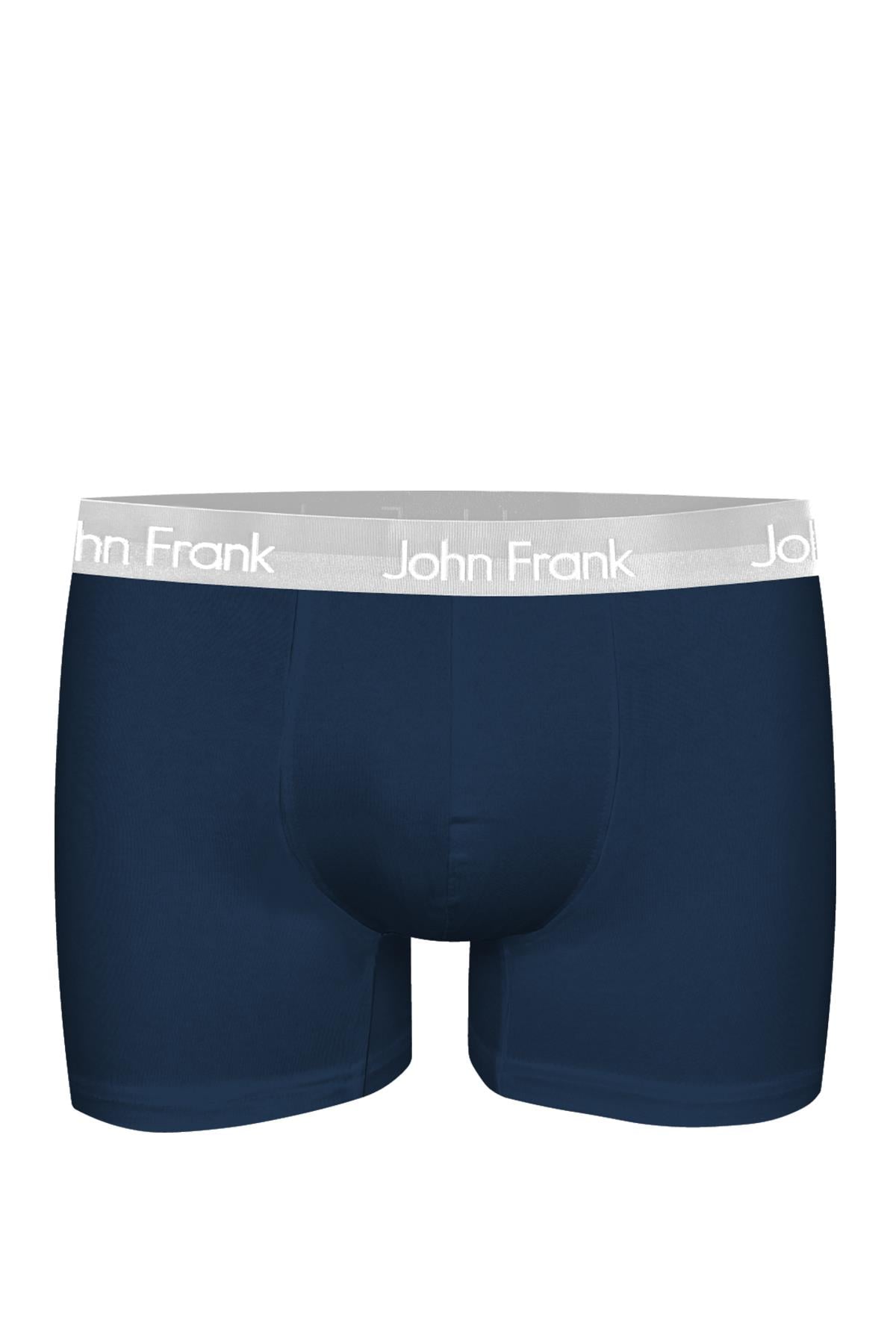 JOH FRANK PREMIUM BLACK BOXER LACİVERT-GRİ