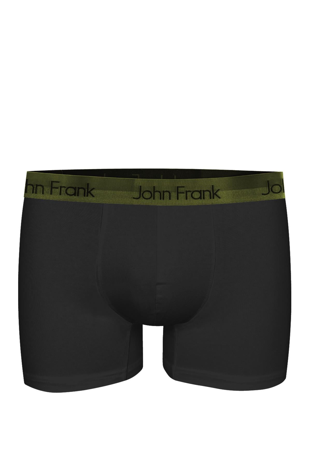 JOH FRANK PREMIUM BLACK BOXER SİYAH-HAKİ