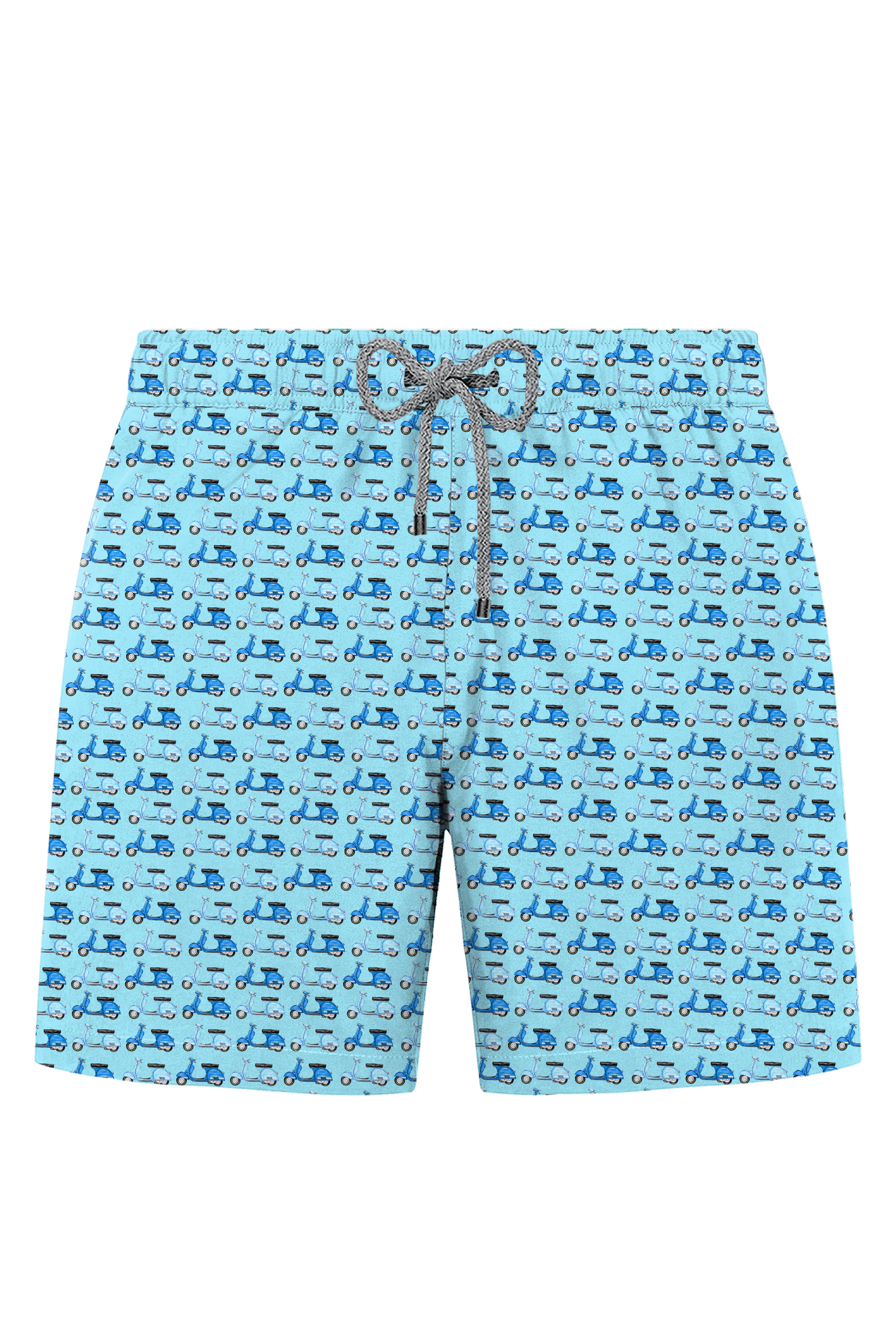 JOHN FRANK ALL OVER MAYO ŞORT GTS MAVİ