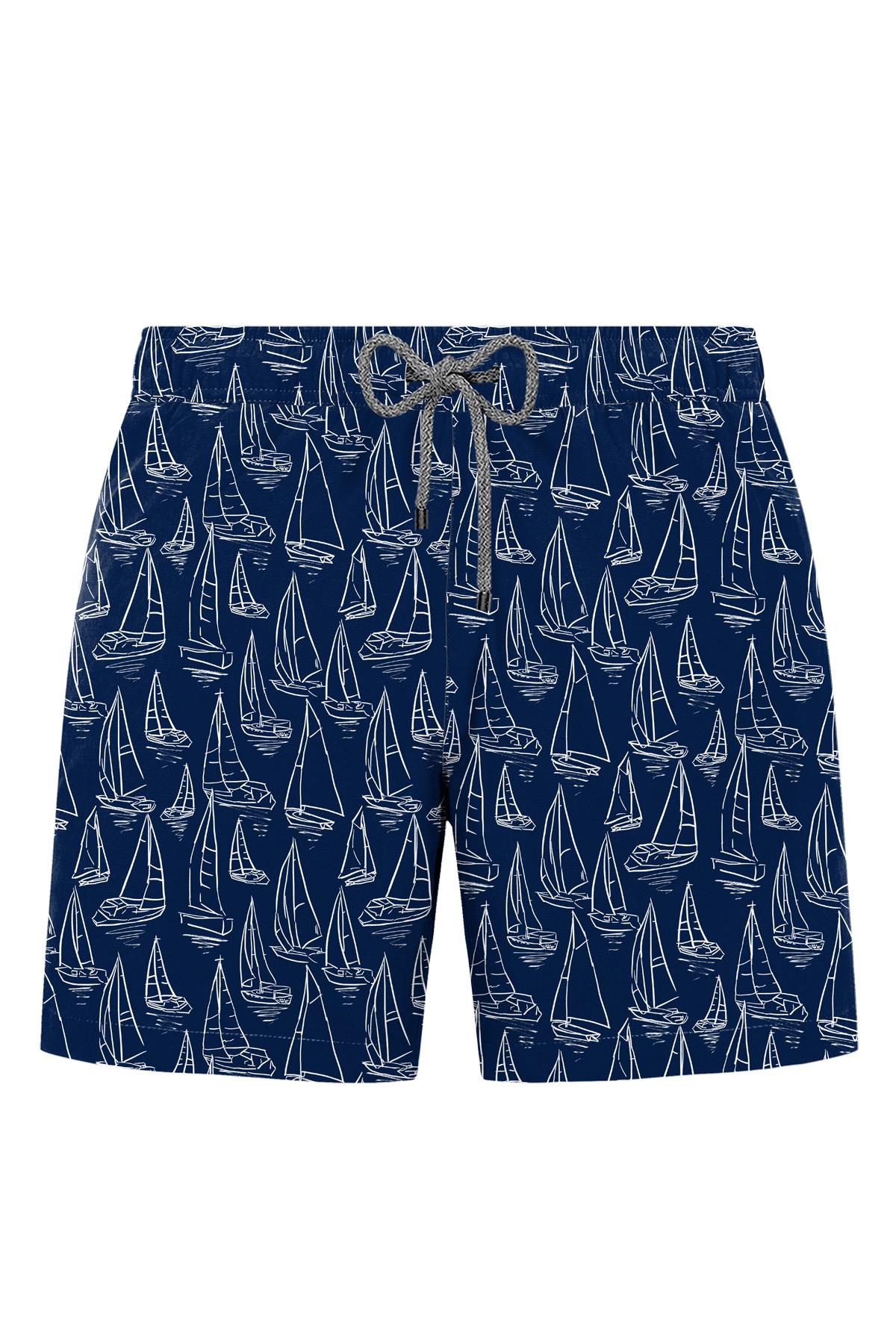 JOHN FRANK ALL OVER MAYO ŞORT GTS MULTICOLOR