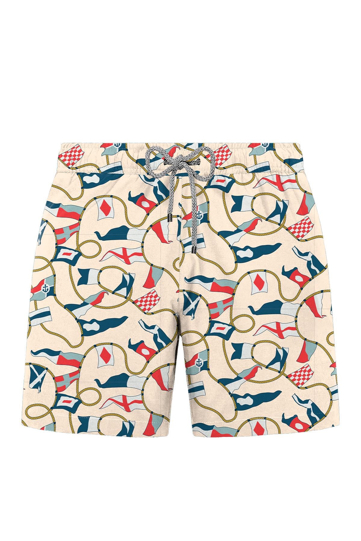 JOHN FRANK ALL OVER MAYO ŞORT MULTICOLOR