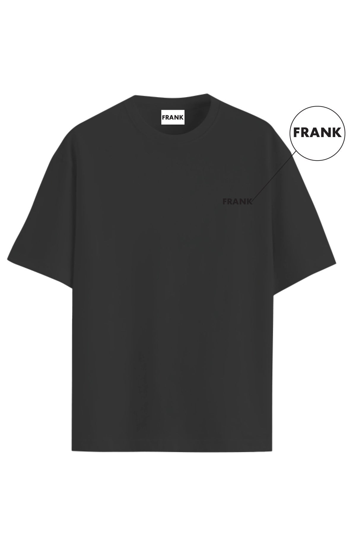 JOHN FRANK BASIC MODAL SLEEPWEAR TOP SİYAH
