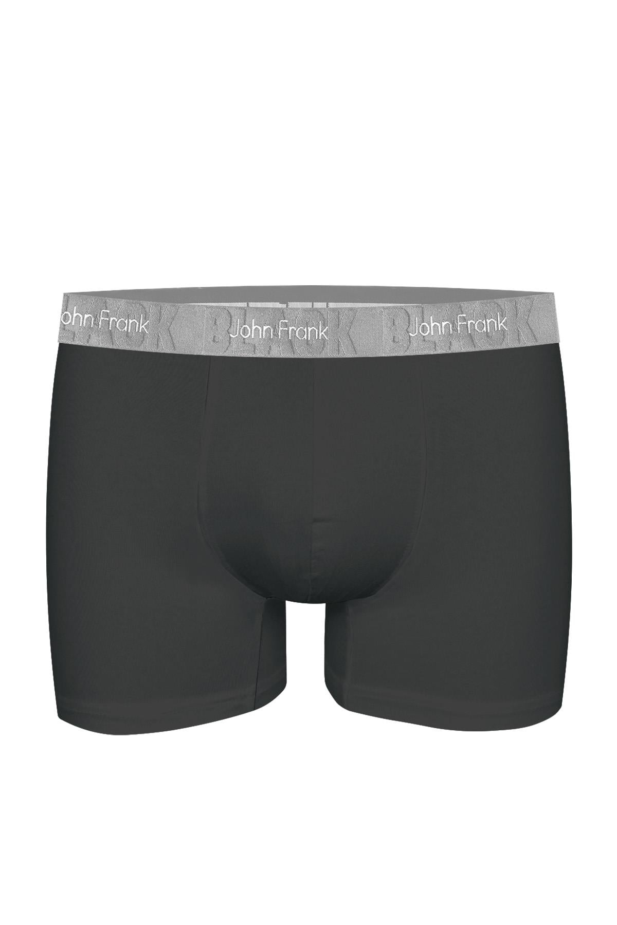 JOHN FRANK BLACK BOXER SİYAH-GRİ