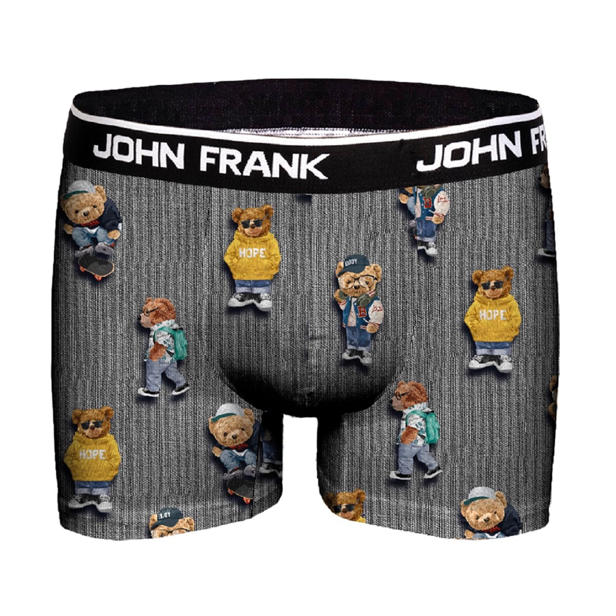 JOHN FRANK DİJİTAL BASKILI BOXER MULTICOLOR