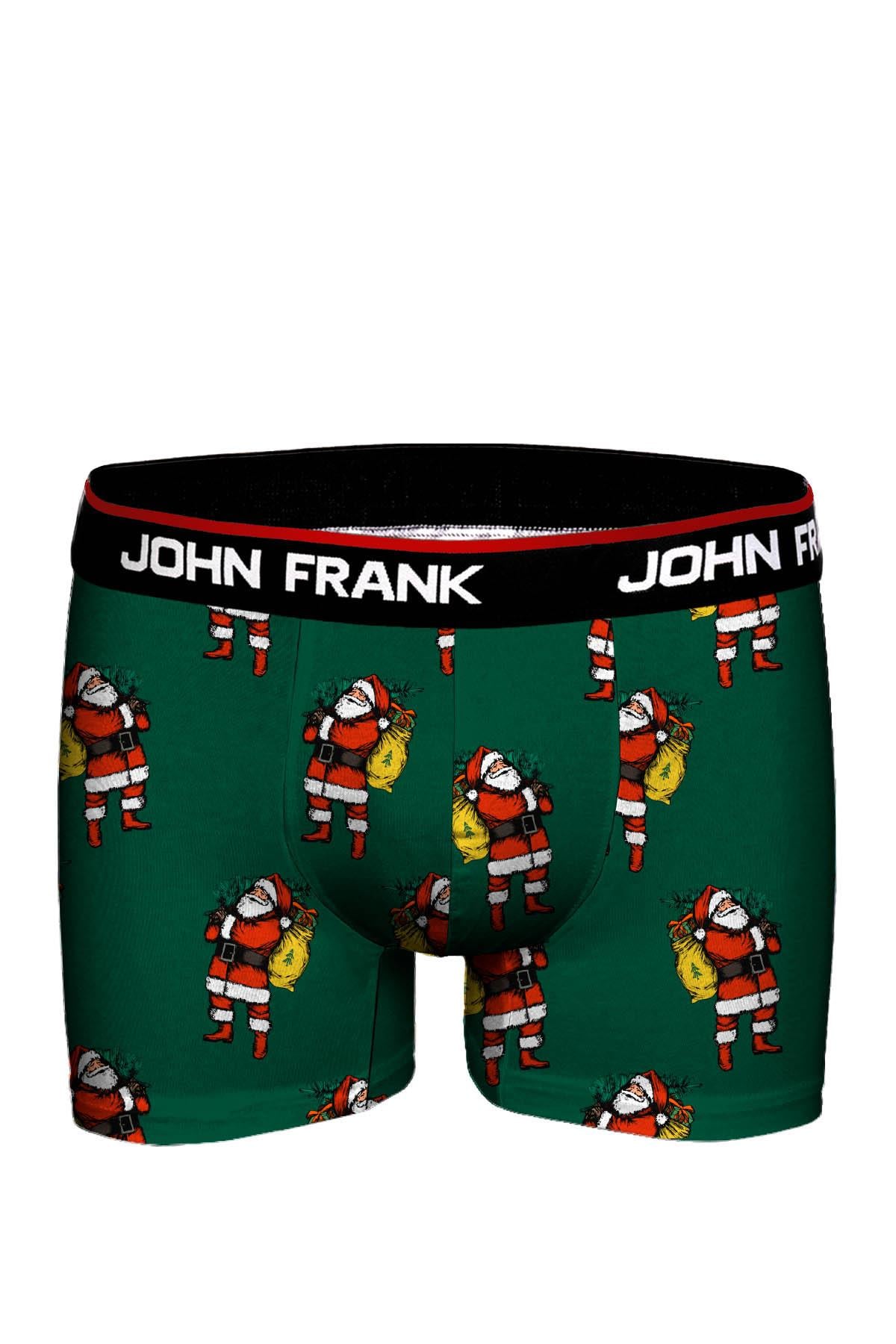 JOHN FRANK DİJİTAL BASKILI BOXER MULTICOLOR