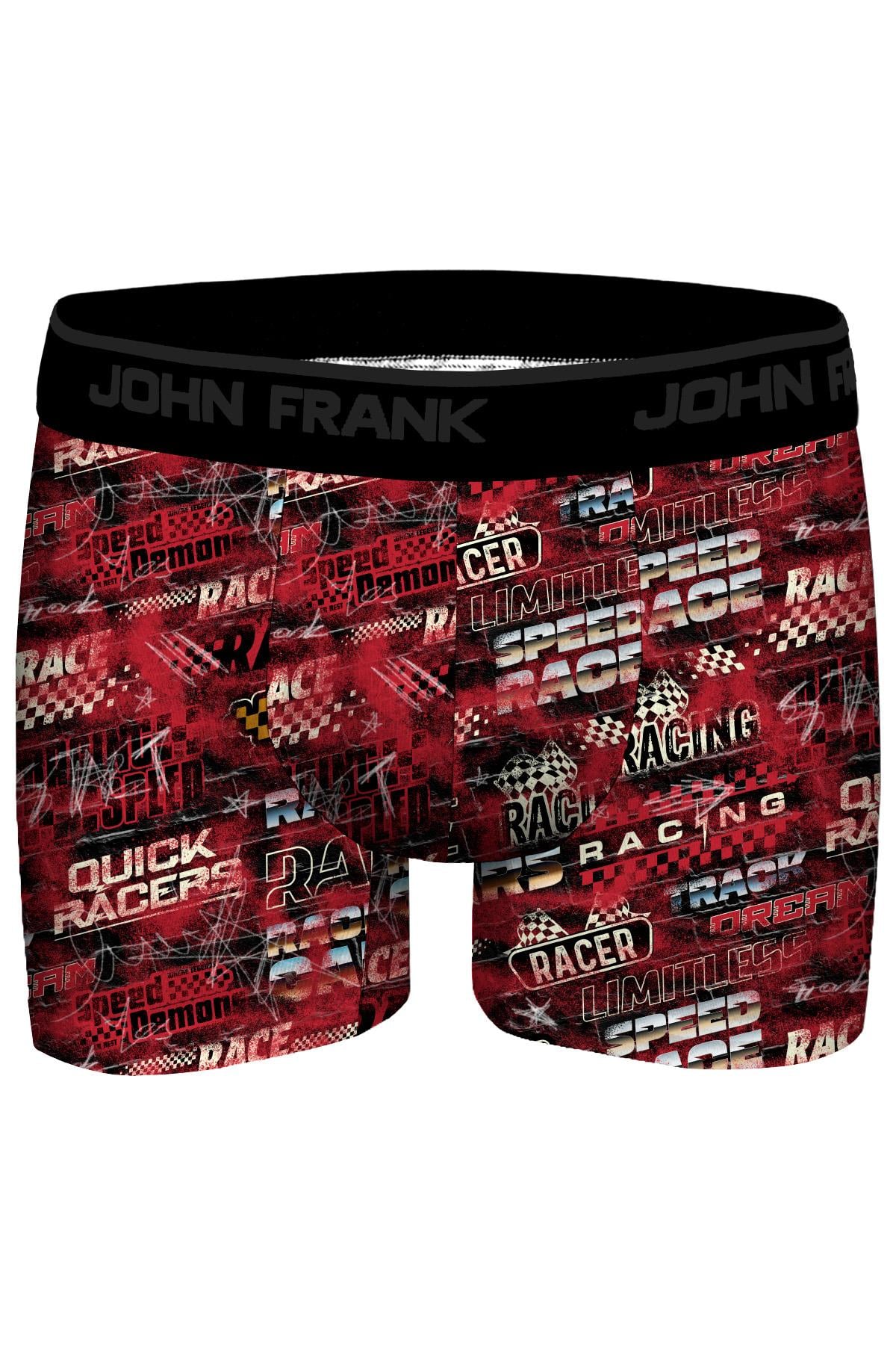 JOHN FRANK DİJİTAL BASKILI BOXER MULTICOLOR