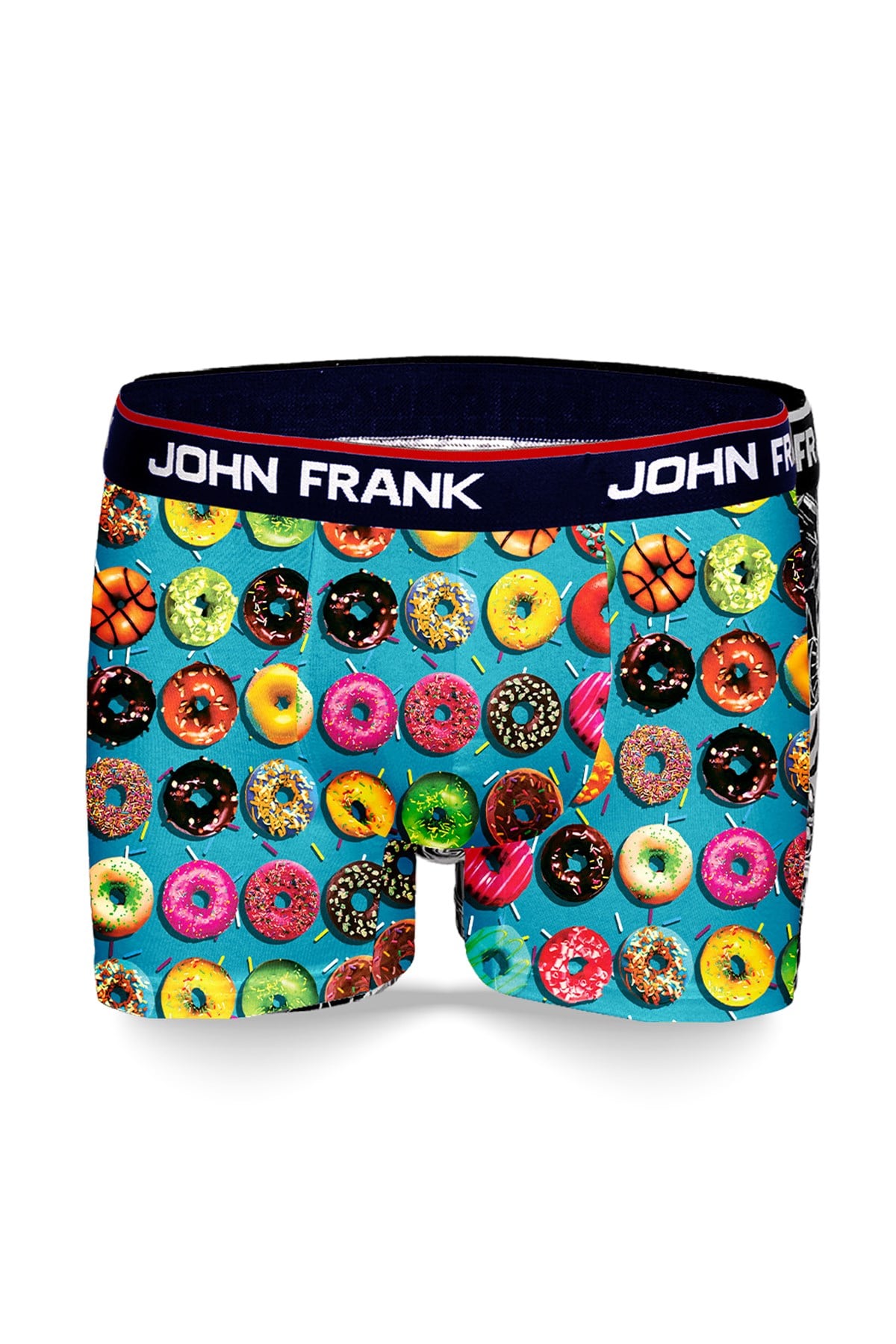 JOHN FRANK DİJİTAL BASKILI BOXER MULTICOLOR