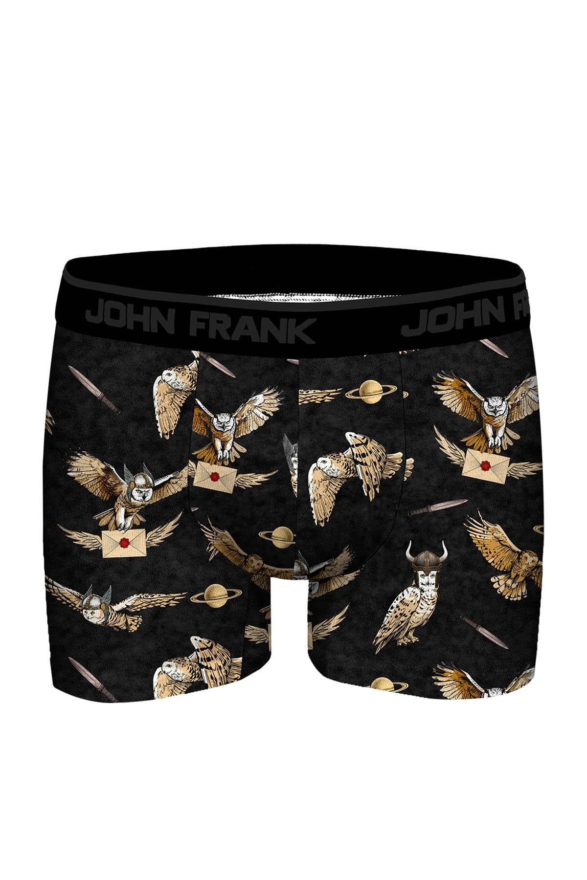 JOHN FRANK DİJİTAL BASKILI BOXER MULTICOLOR