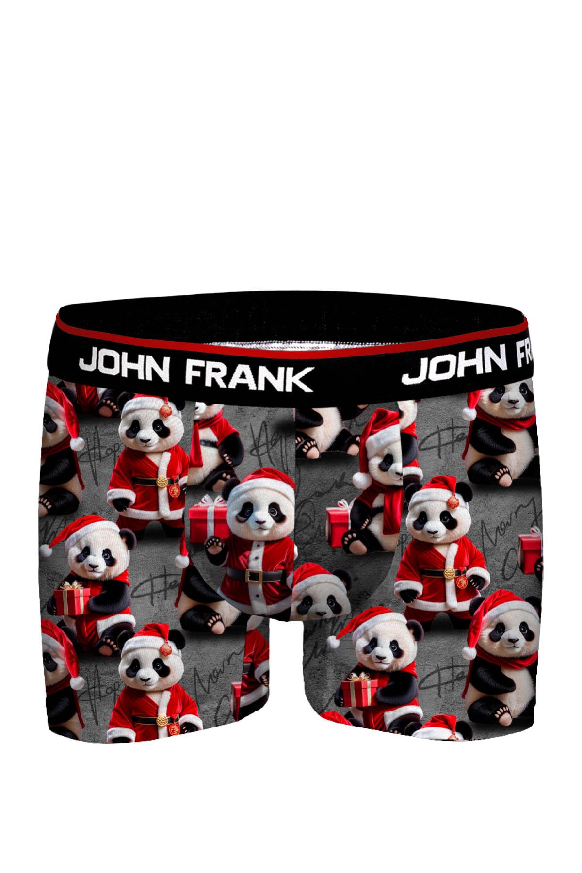 JOHN FRANK DİJİTAL BASKILI BOXER MULTICOLOR