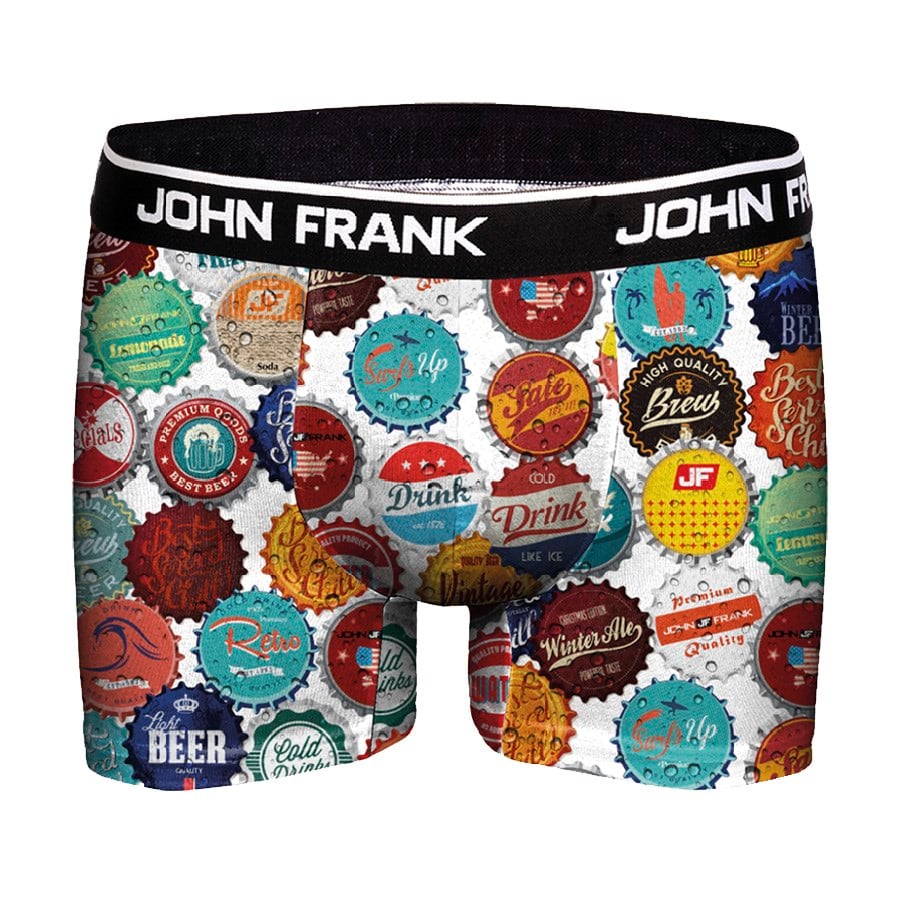 JOHN FRANK DİJİTAL BASKILI BOXER MULTICOLOR