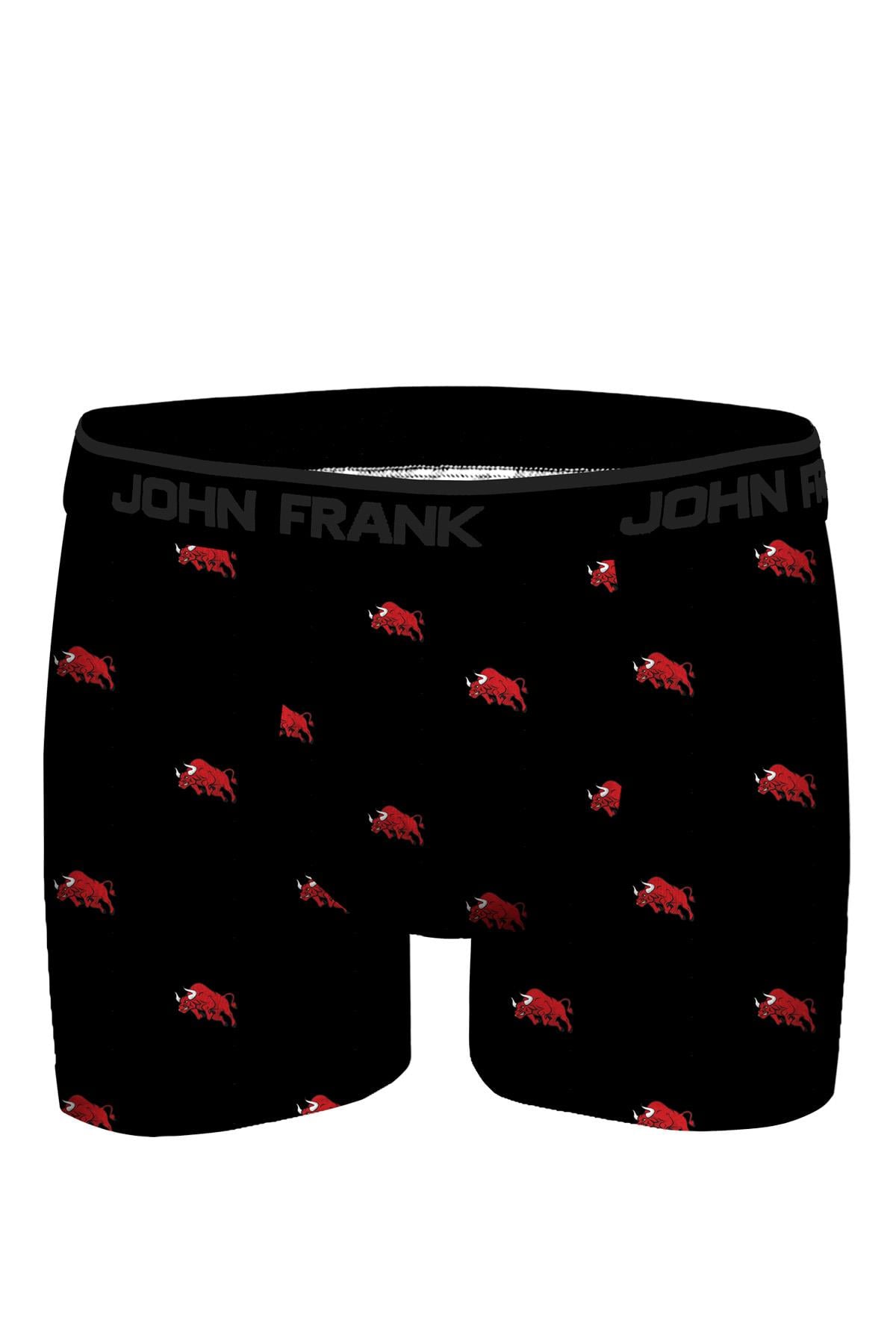 JOHN FRANK DİJİTAL BASKILI MODAL BOXER MULTICOLOR
