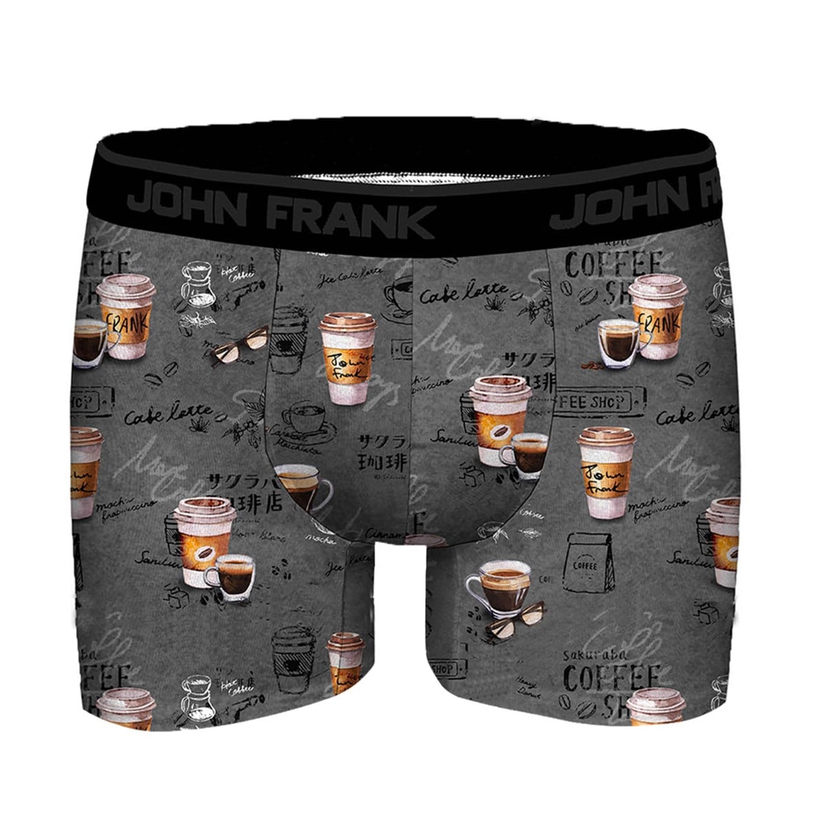JOHN FRANK DİJİTAL BASKILI MODAL BOXER MULTICOLOR