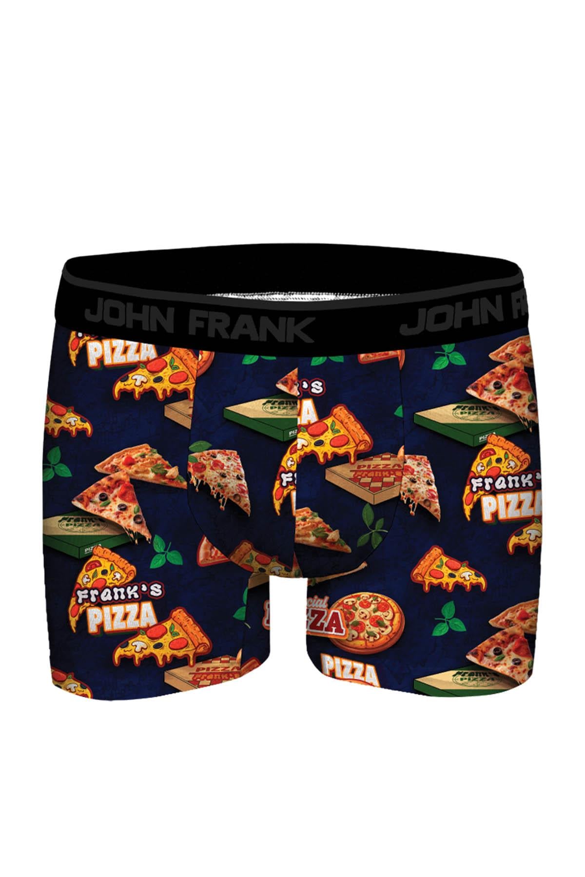 JOHN FRANK DİJİTAL BASKILI MODAL BOXER MULTICOLOR