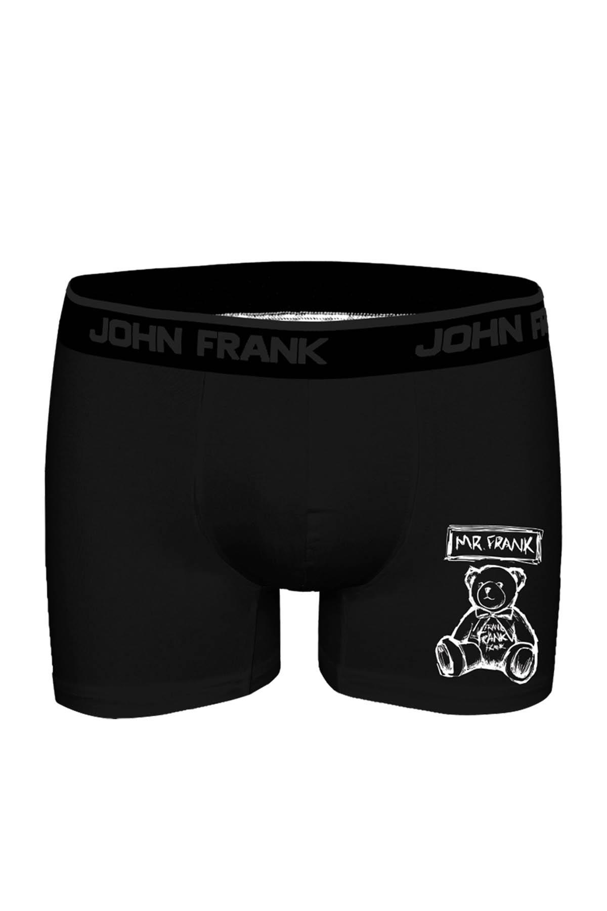JOHN FRANK DİJİTAL BASKILI MODAL BOXER MULTICOLOR