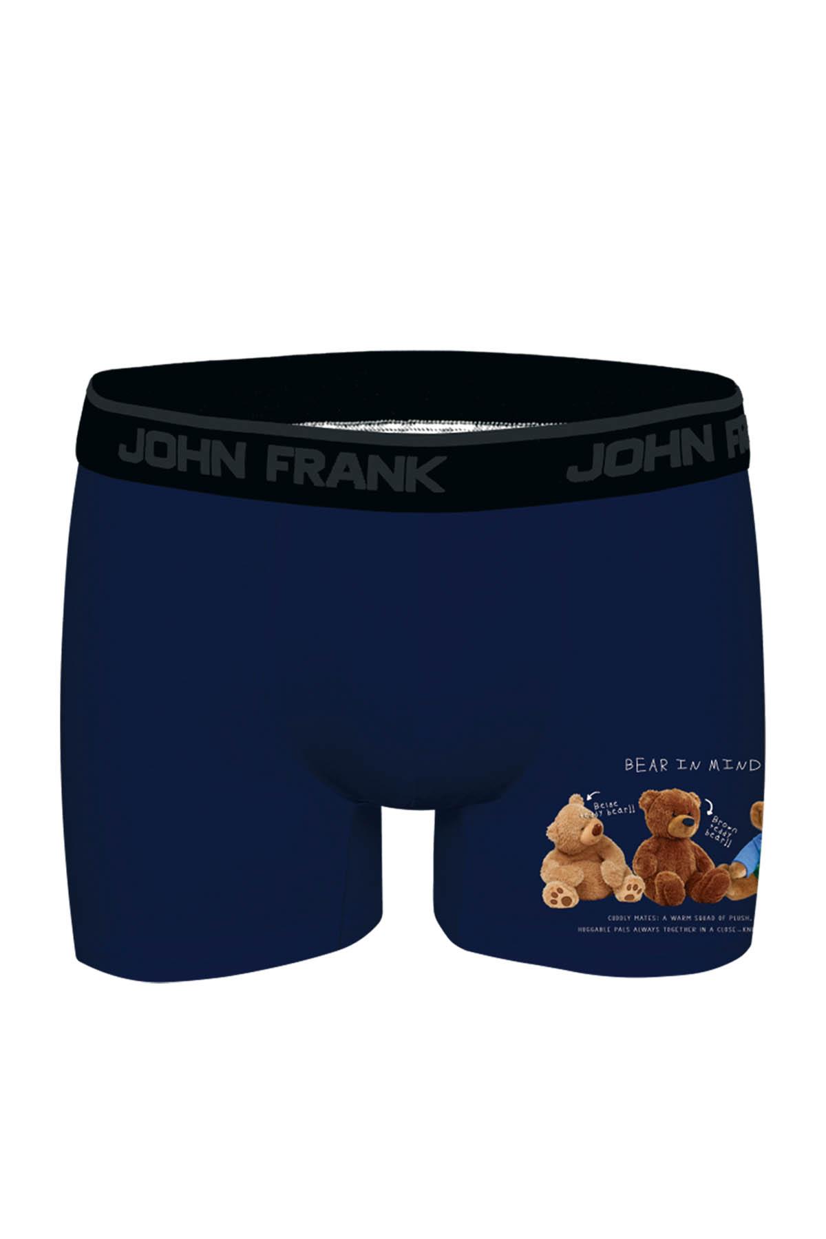 JOHN FRANK DİJİTAL BASKILI MODAL BOXER MULTICOLOR