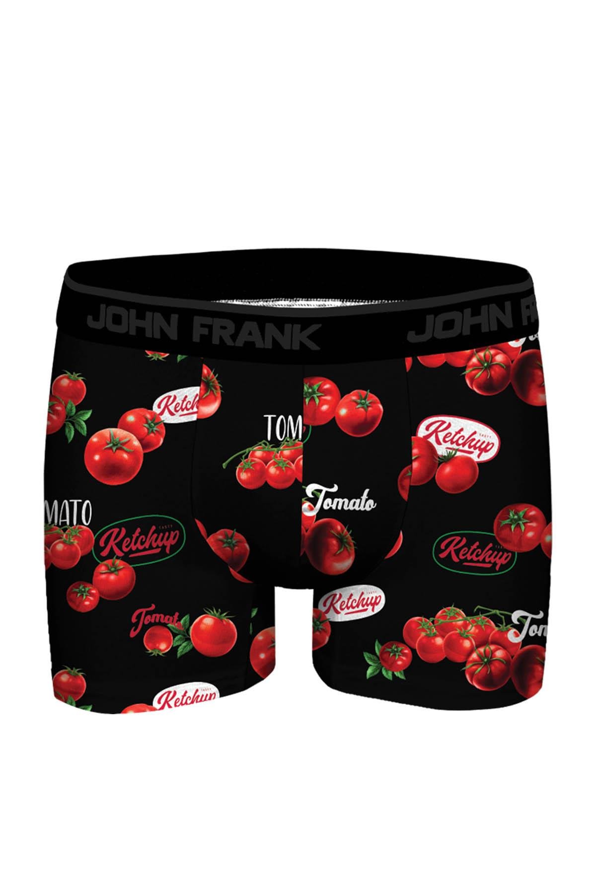 JOHN FRANK DİJİTAL BASKILI MODAL BOXER MULTICOLOR