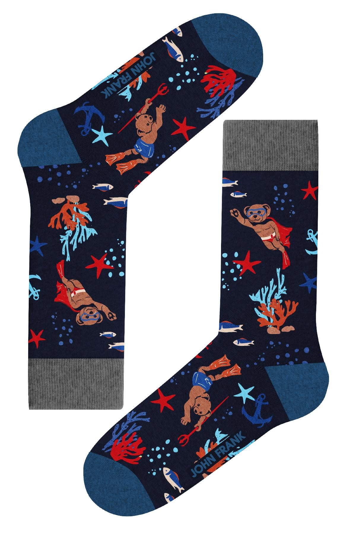 JOHN FRANK FUN SOCKS UZUN ÇORAP MULTICOLOR