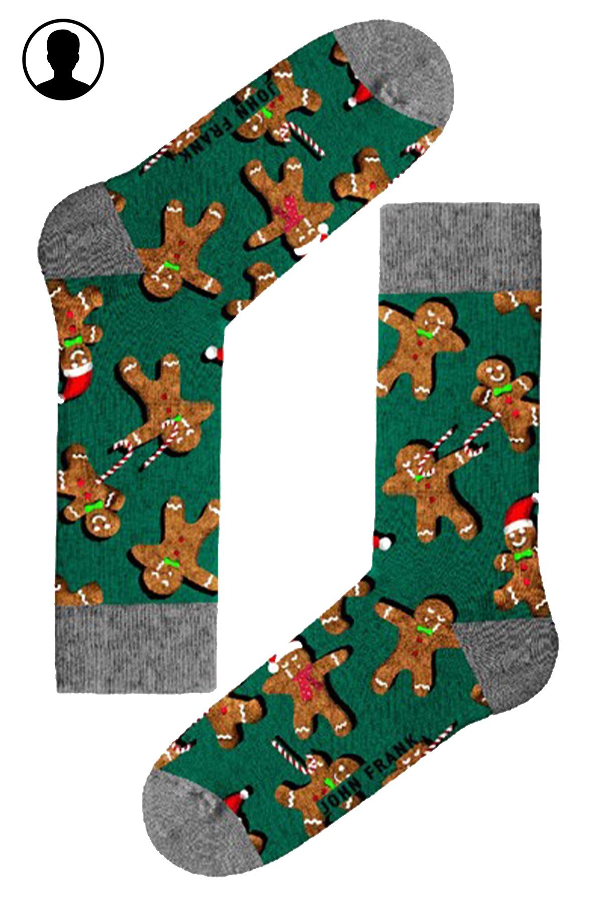 John Frank Ginger Bread Erkek Çorap