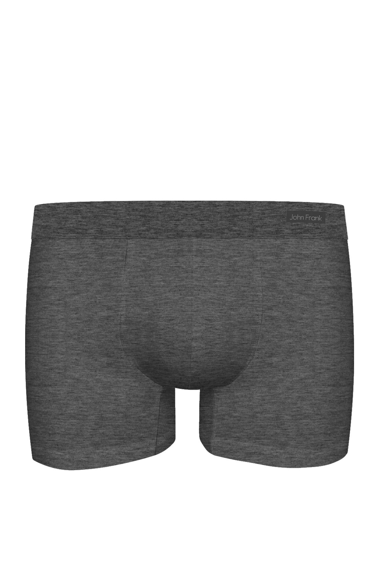 JOHN FRANK HIDDEN PREMIUM BLACK BOXER ANTRASİT