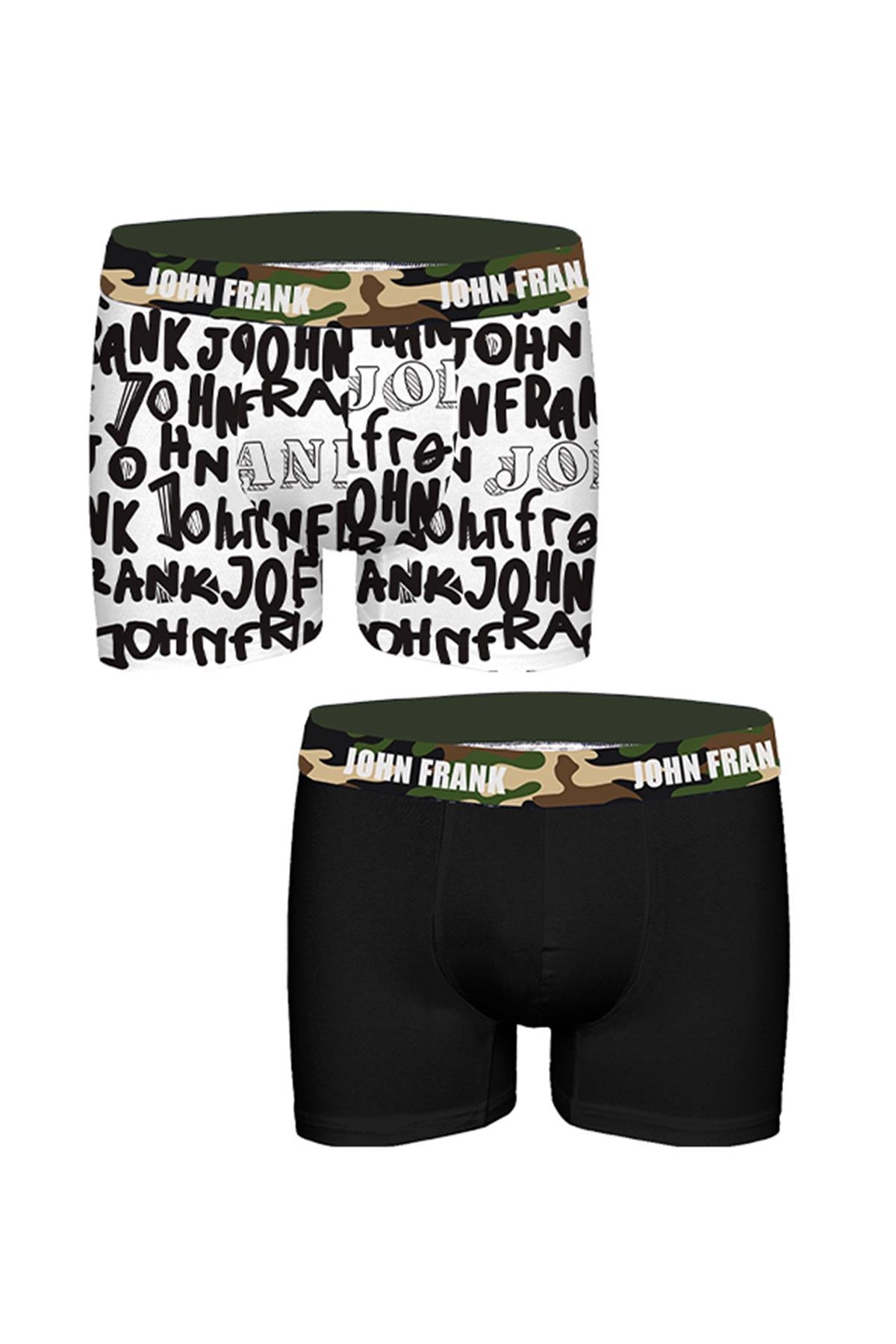 JOHN FRANK İKİLİ BLACK ID BOXER