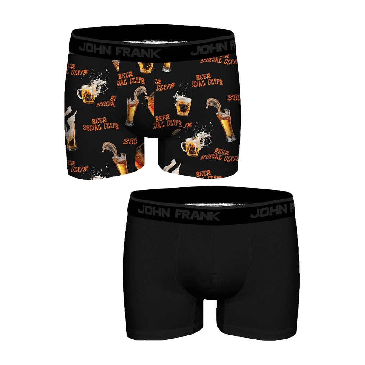 JOHN FRANK İKİLİ FUN MODAL BOXER