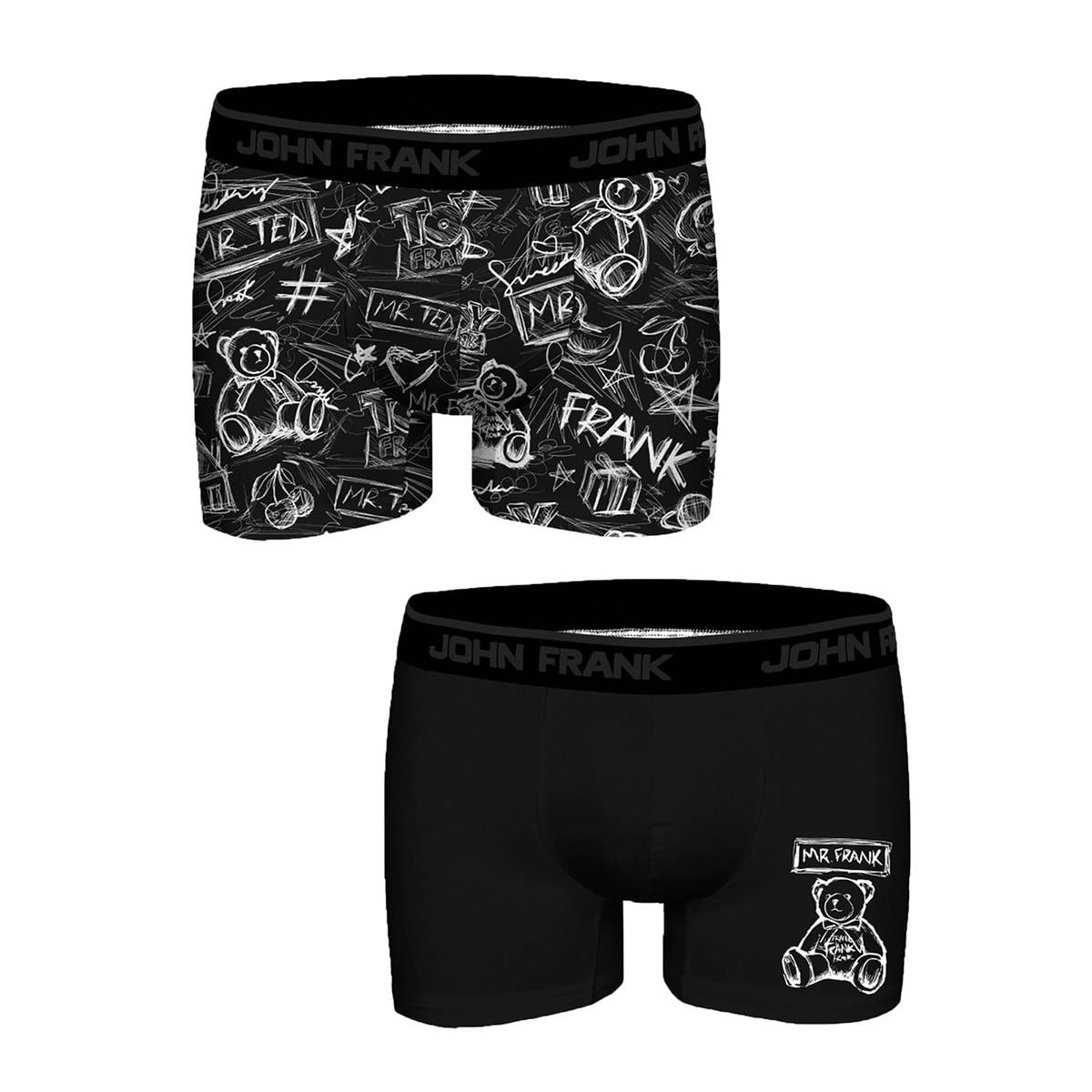 JOHN FRANK İKİLİ FUN MODAL BOXER