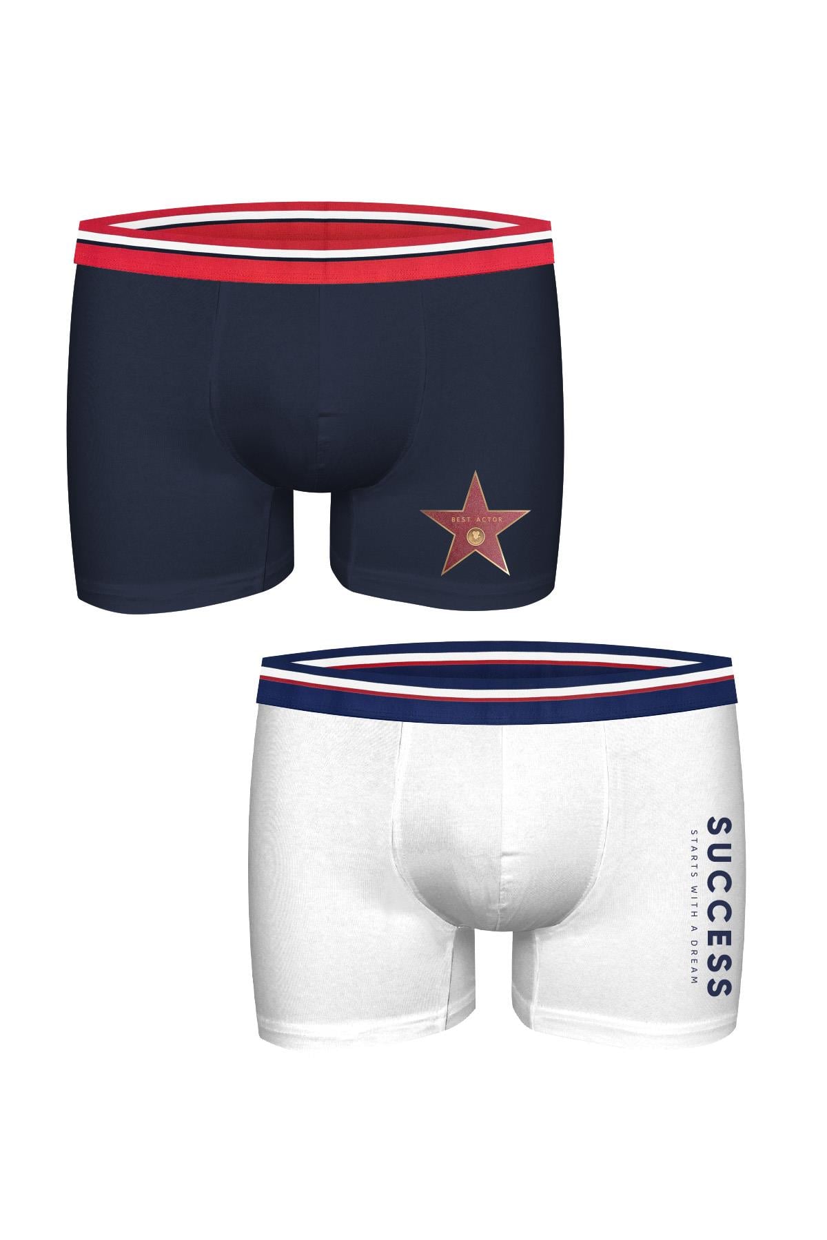 JOHN FRANK İKİLİ ICONIC BOXER