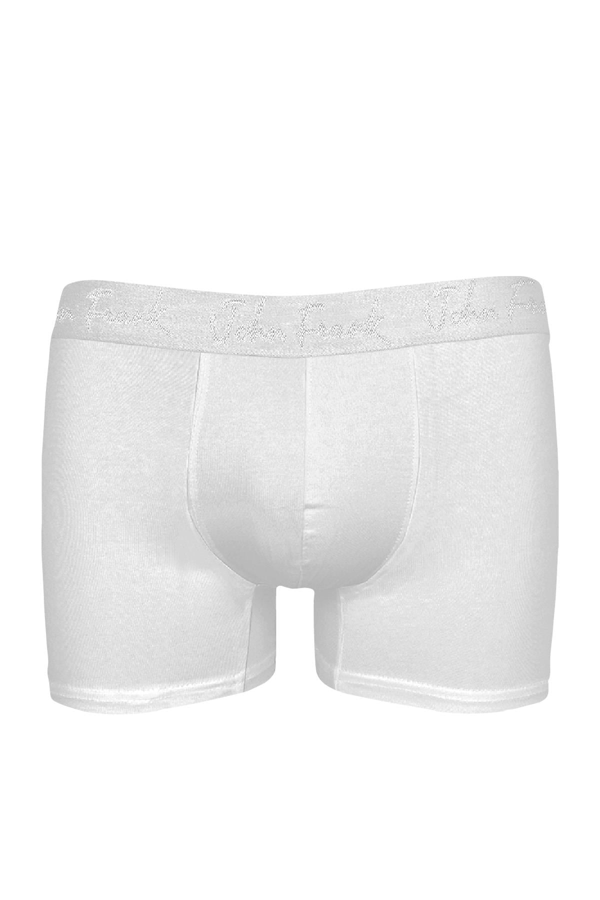 JOHN FRANK MODAL BOXER BEYAZ