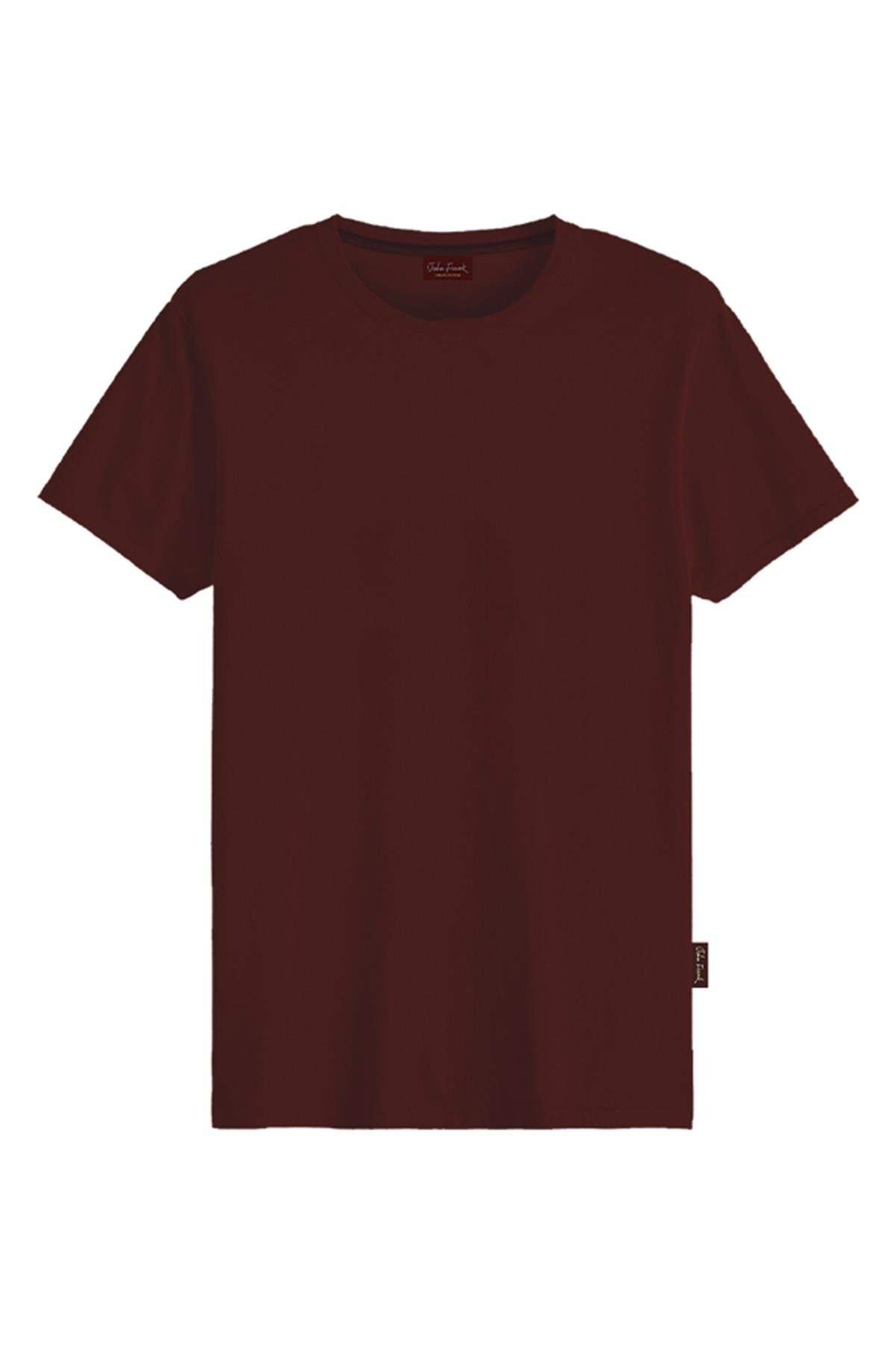 JOHN FRANK MODAL T-SHIRT BORDO