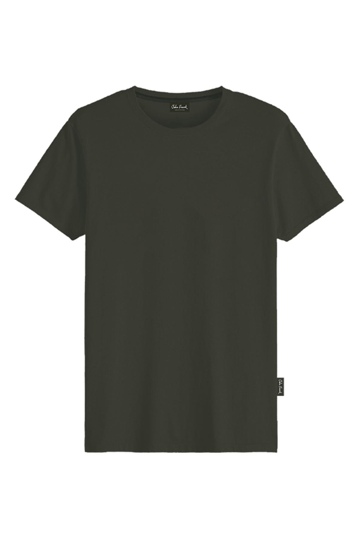JOHN FRANK MODAL T-SHIRT HAKİ