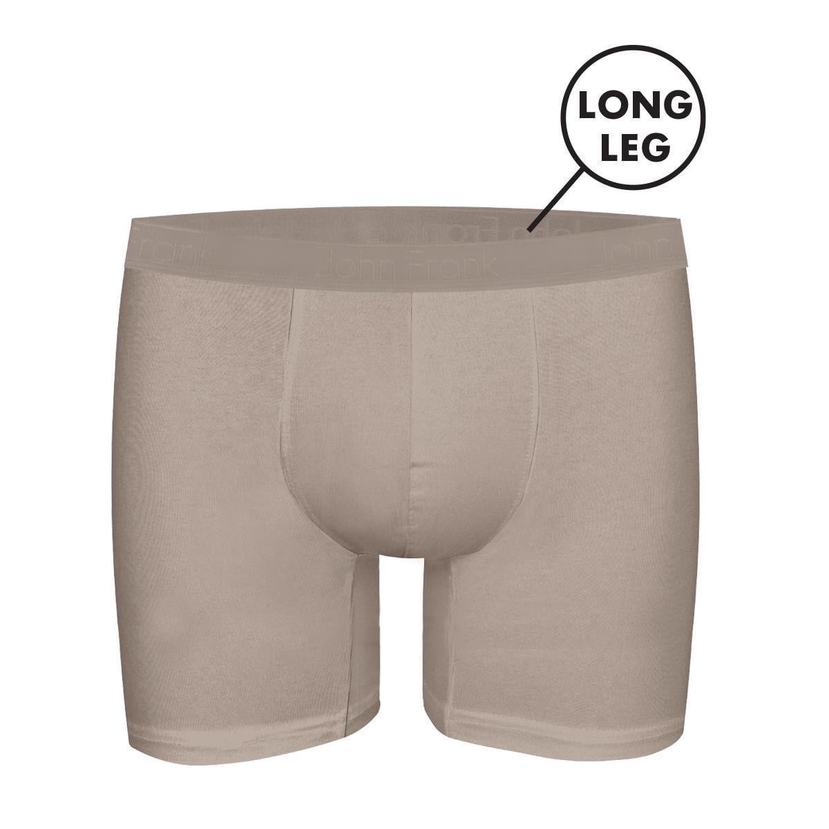 JOHN FRANK NATURAL MODAL BOXER BEJ