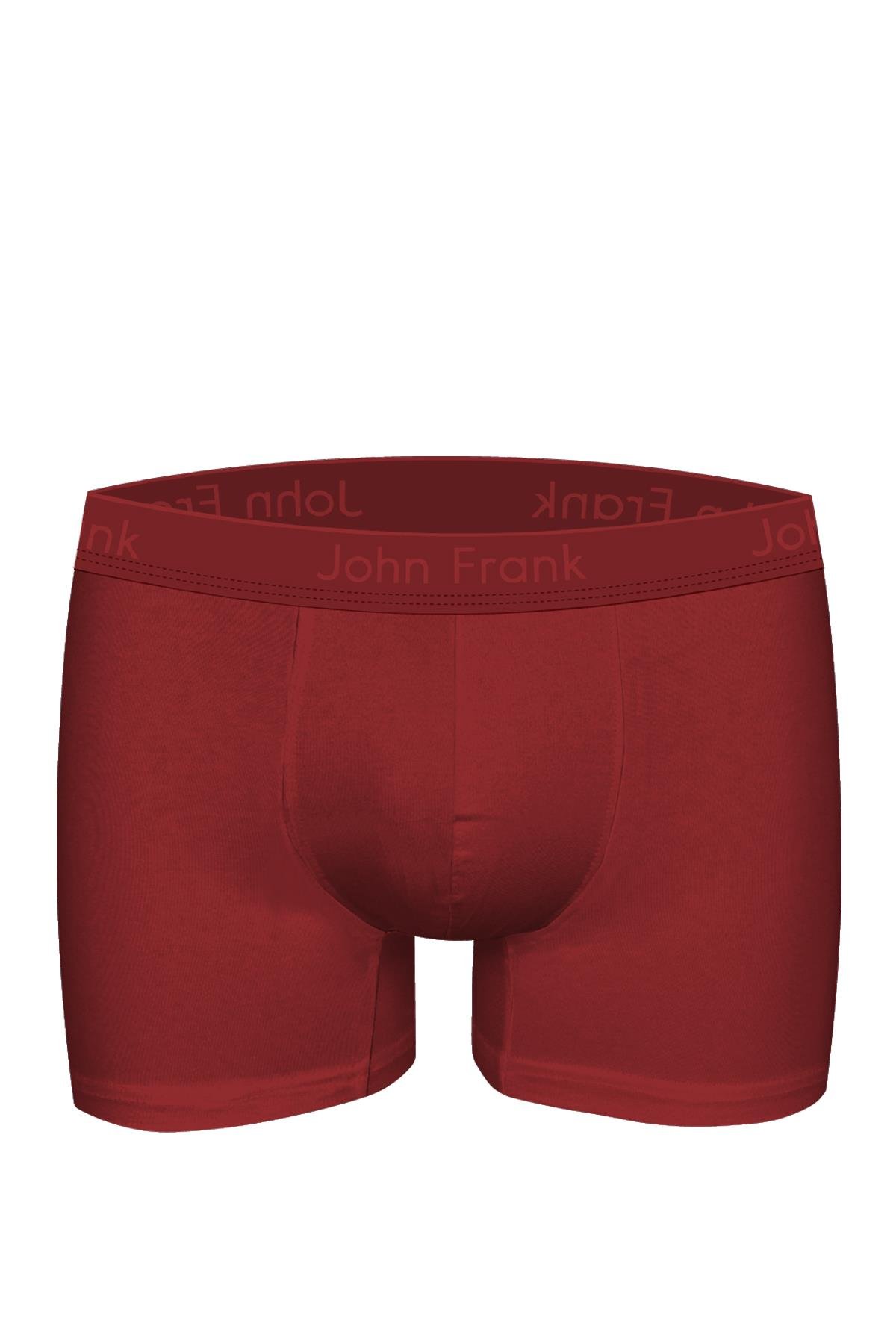 JOHN FRANK NATURAL MODAL BOXER KIRMIZI
