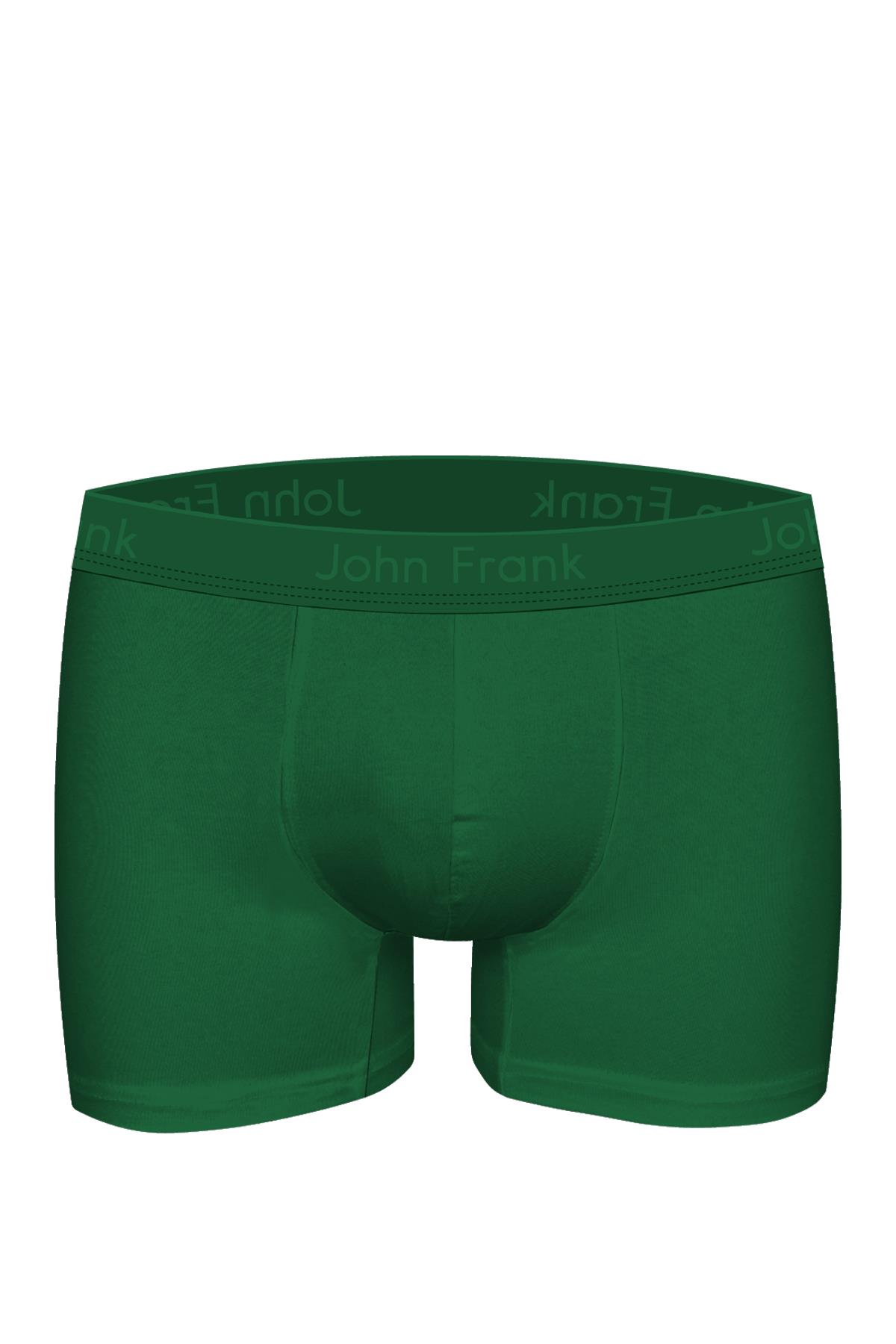 JOHN FRANK NATURAL MODAL BOXER YEŞİL