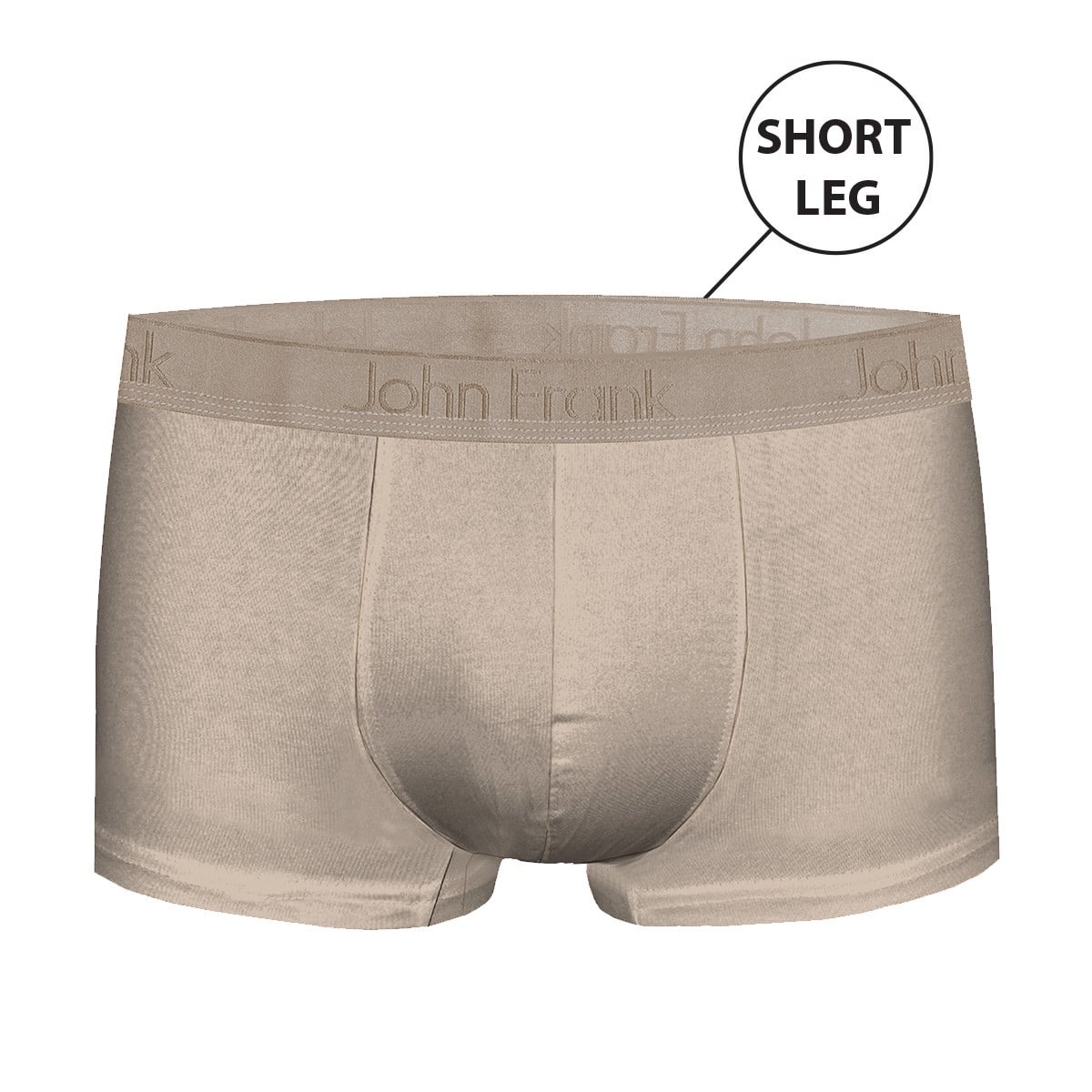 JOHN FRANK NATURAL MODAL SHORT BOXER BEJ