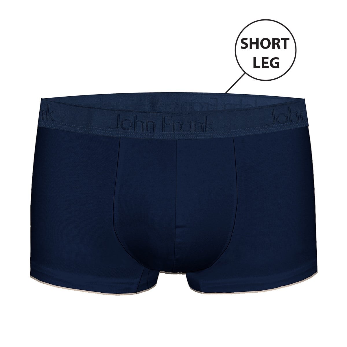 JOHN FRANK NATURAL MODAL SHORT BOXER LACİVERT